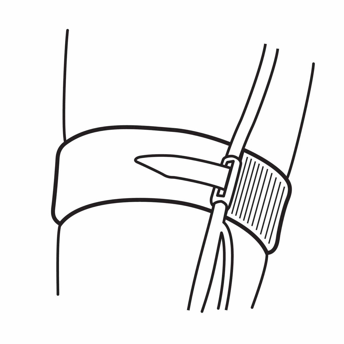 STRAP, STIRRUP W/RING SLIP (10/BX), EA/1