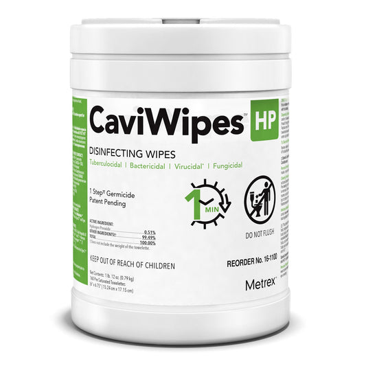 CaviWipes™ HP Disinfecting Wipes, 160 ct., CS/12