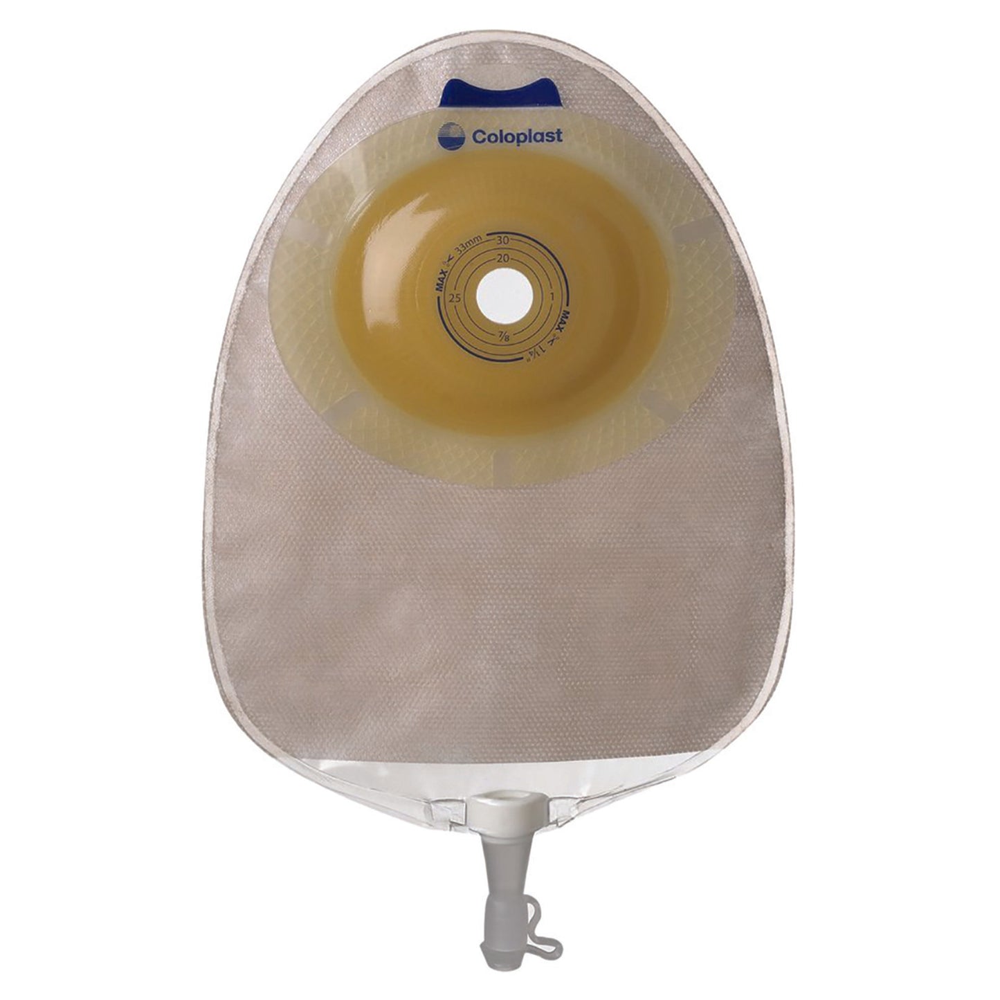 POUCH, UROSTOMY 1PC 5/8"-15/16" TRANSPARENT 15-33MM (10/BX)