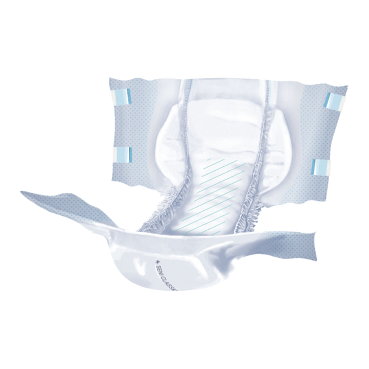 Seni Classic Incontinence Briefs for Men and Women, Moderate Absorbency, Medium