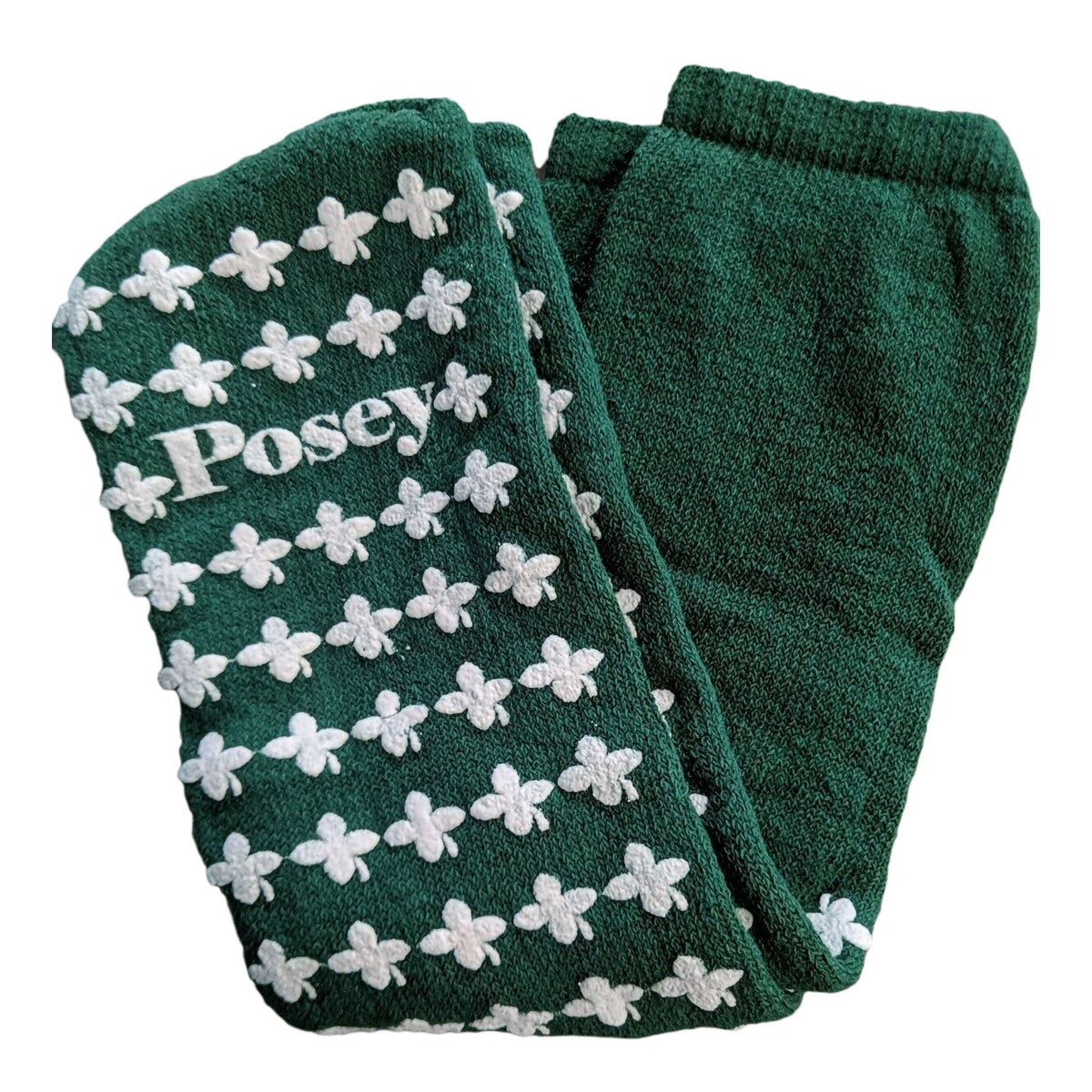 Posey® Fall Management Slipper Socks, Green, One Size Fits Most, PR/1