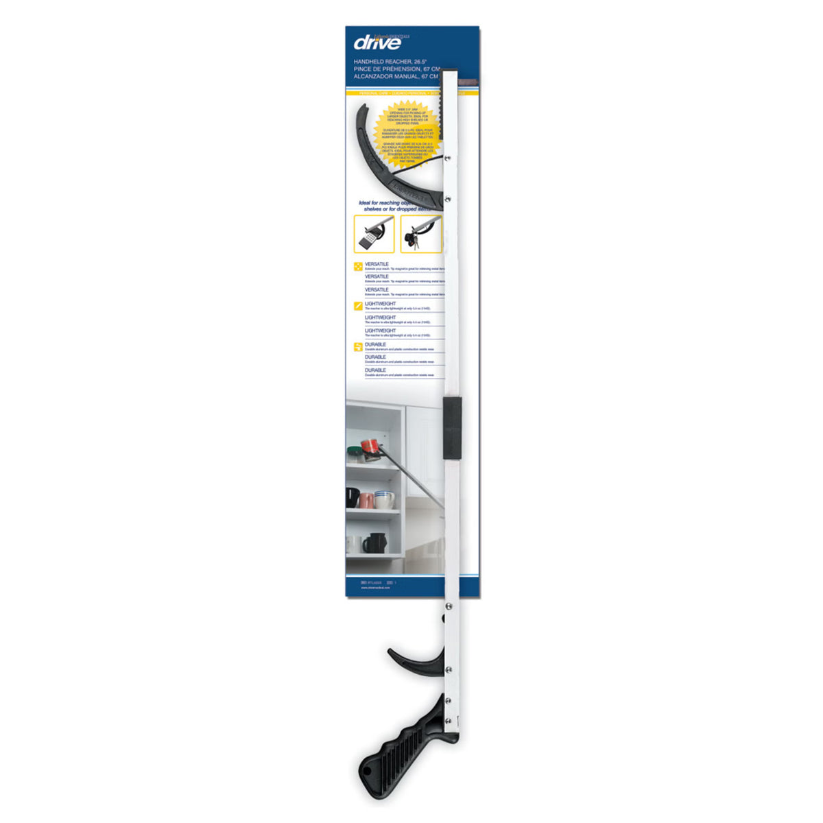 drive™ Reaching Aid, Lightweight Grabber Reacher, 26 Inches, EA/1