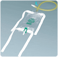 Dispoz-a-Bag Leg Bag with Flip-Flo Valve & 18" Extension Tubing, 32 oz.