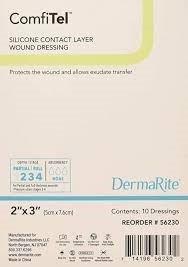 ComfiTel Silicone Contact Layer Dressing, 2" x 3"