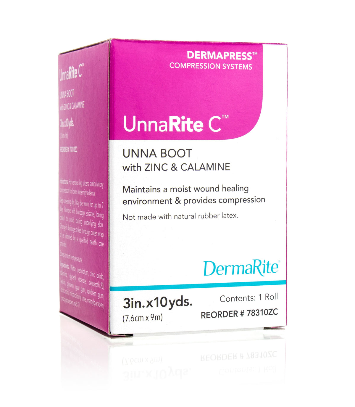 UnnaRite Unna Boot with Calamine, 3" x 10 yds
