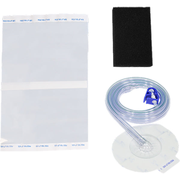 DeRoyal NPWT PRO Large TR Kit, Black Foam - REPLACES DRNP6003, EA/1