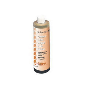 Povidone Iodine Scrub Solution 10% USP, 16 oz. Bottle