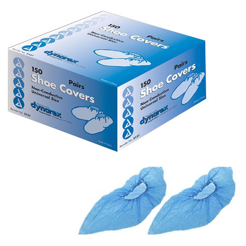 Dynarex Non-Conductive Shoe Cover, 300 ct