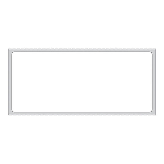 PDC® White Blank Thermal Label, 1-1/2 x 3-1/2 Inch