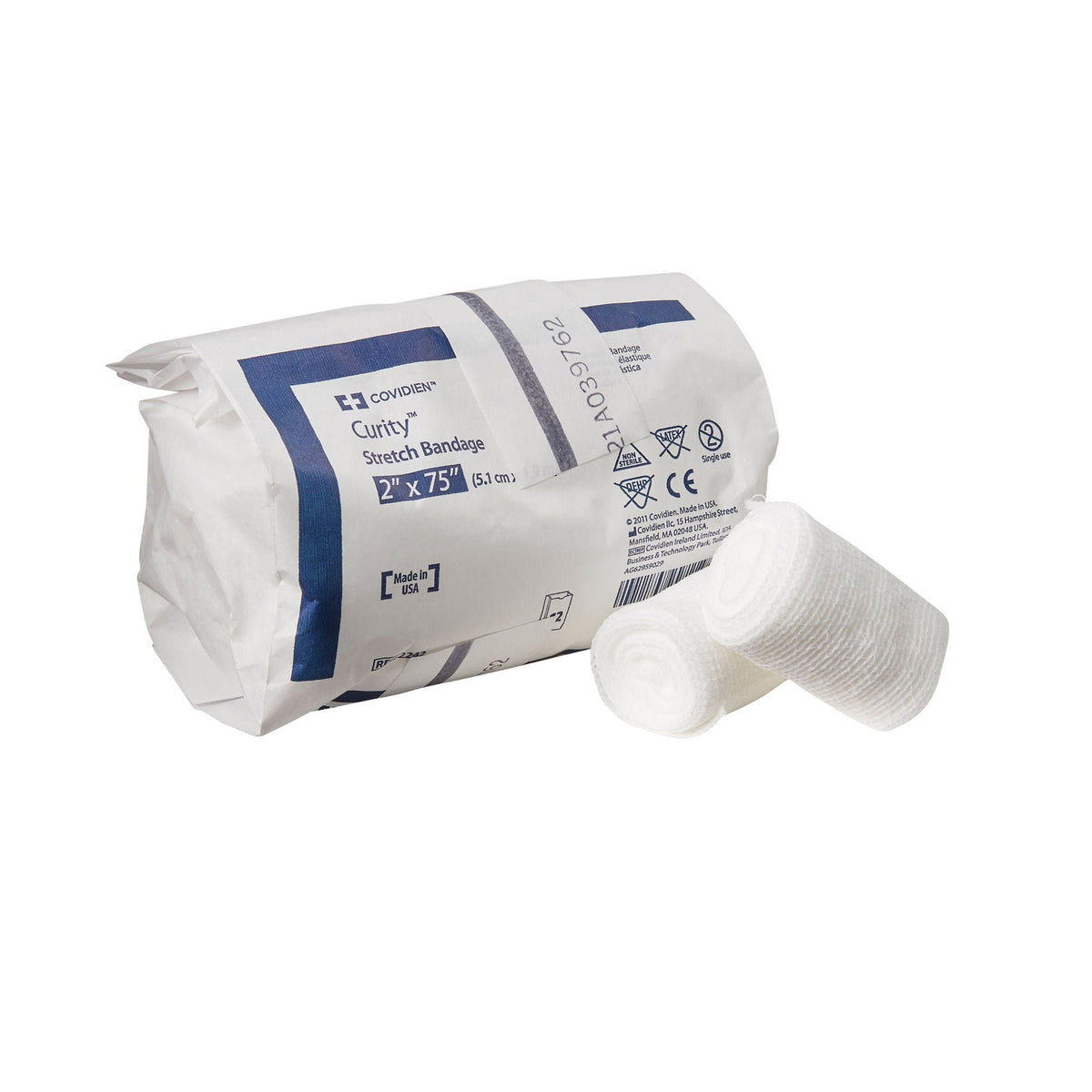Curity™ Conforming Bandage, 2 x 75 Inch, One-Ply, BG/12