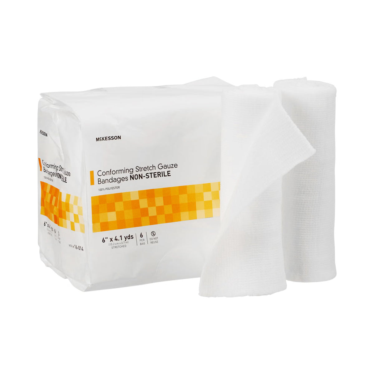 McKesson Conforming Bandage, 6 Inch x 4-1/10 Yard, BG/6