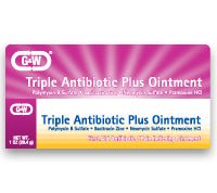 G & W® First Aid Antibiotic with Pain Relief, EA/1