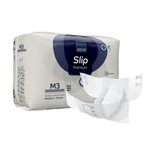 Abena® Slip Premium M3 Incontinence Brief, Medium, PK/23