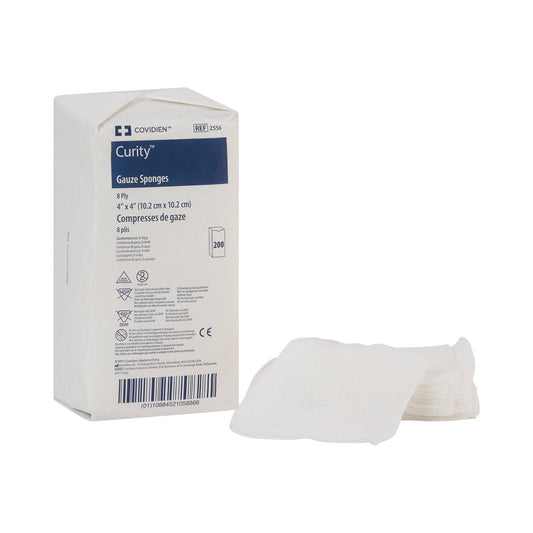 Curity™ USP Type VII Gauze Sponge, 4 x 4 Inch, 8-Ply