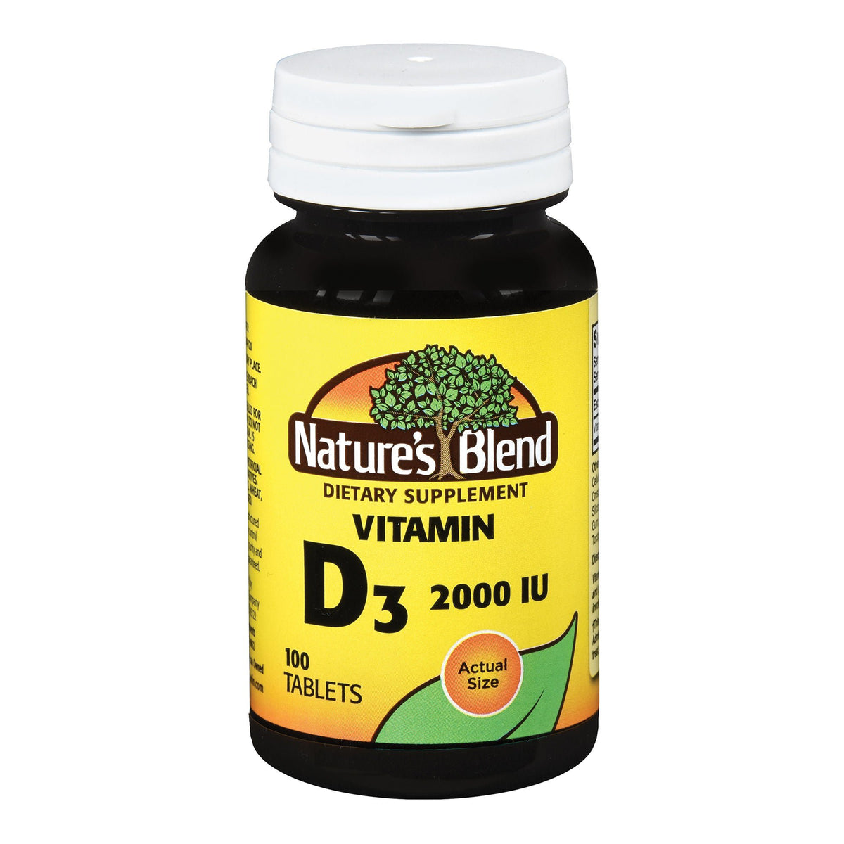 Nature's Blend Vitamin D-3 Supplement, BT/1
