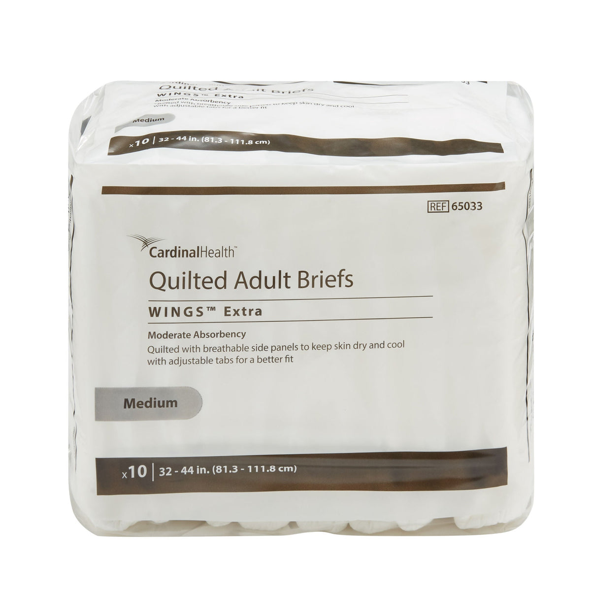 Simplicity Unisex Adult Incontinence Briefs, CS/100