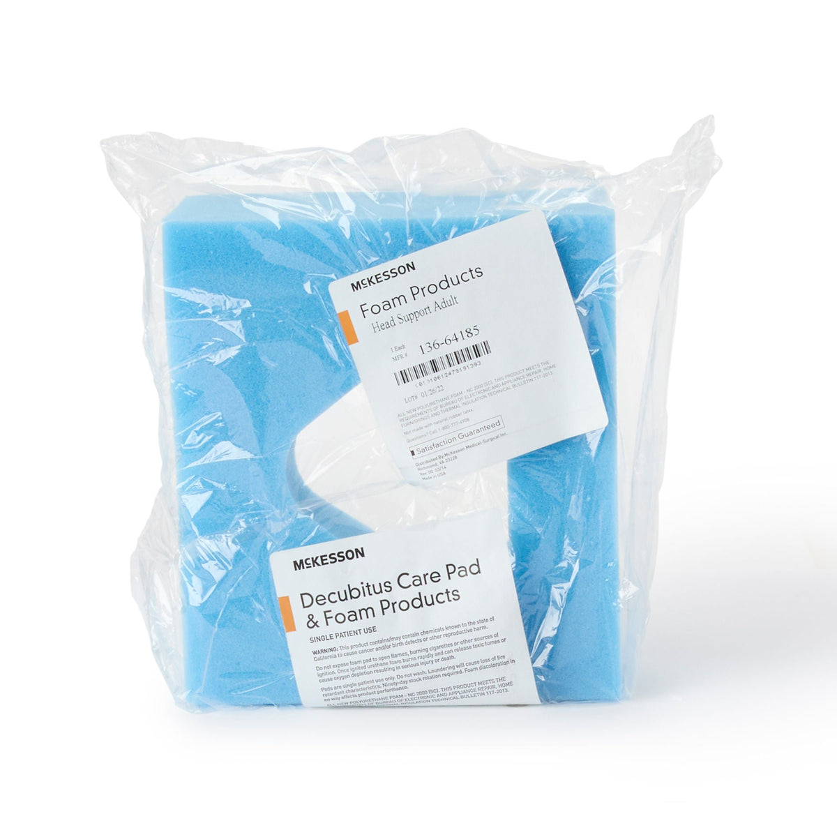 McKesson Head Positioner, 9 x 8 x 4-1/2 Inch, EA/1