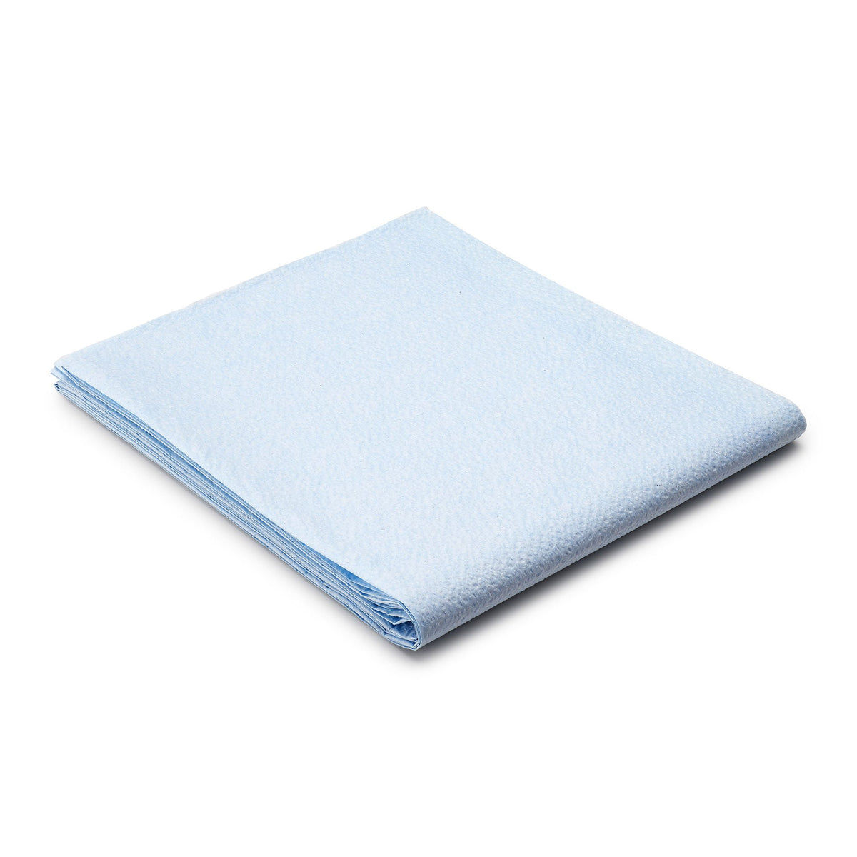 Tidi® Everyday Blue Flat Stretcher Sheet, 40 x 90 Inch, CS/50