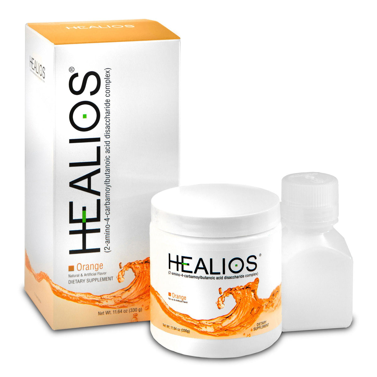 Healios Oral Health and Dietary Supplement Powder for Mouth Sores, CS/12