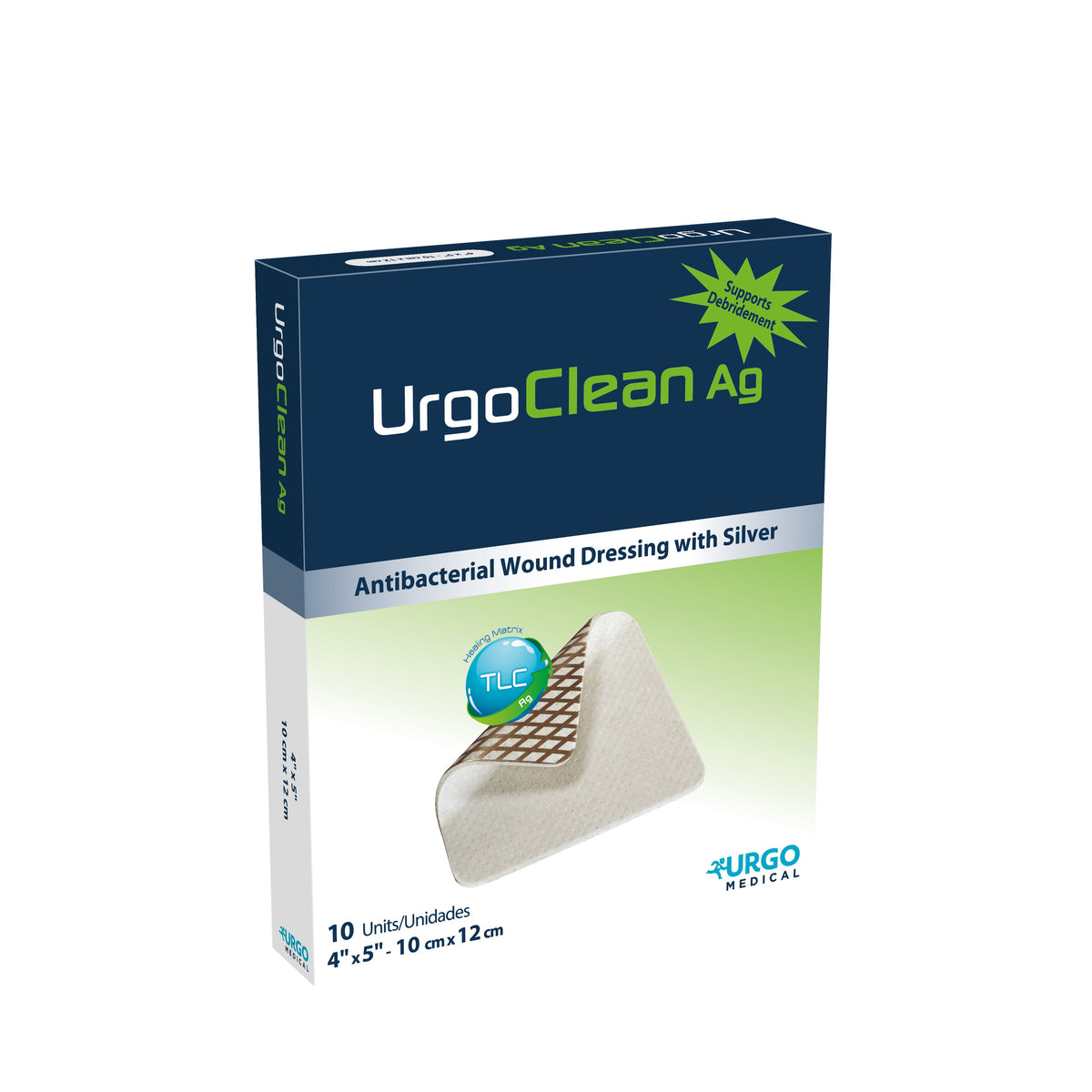 UrgoClean AG, 4" x 5", EA/1