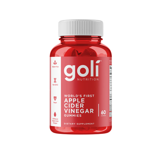 Goli Apple Cider Vinegar Gummies, 60 ct