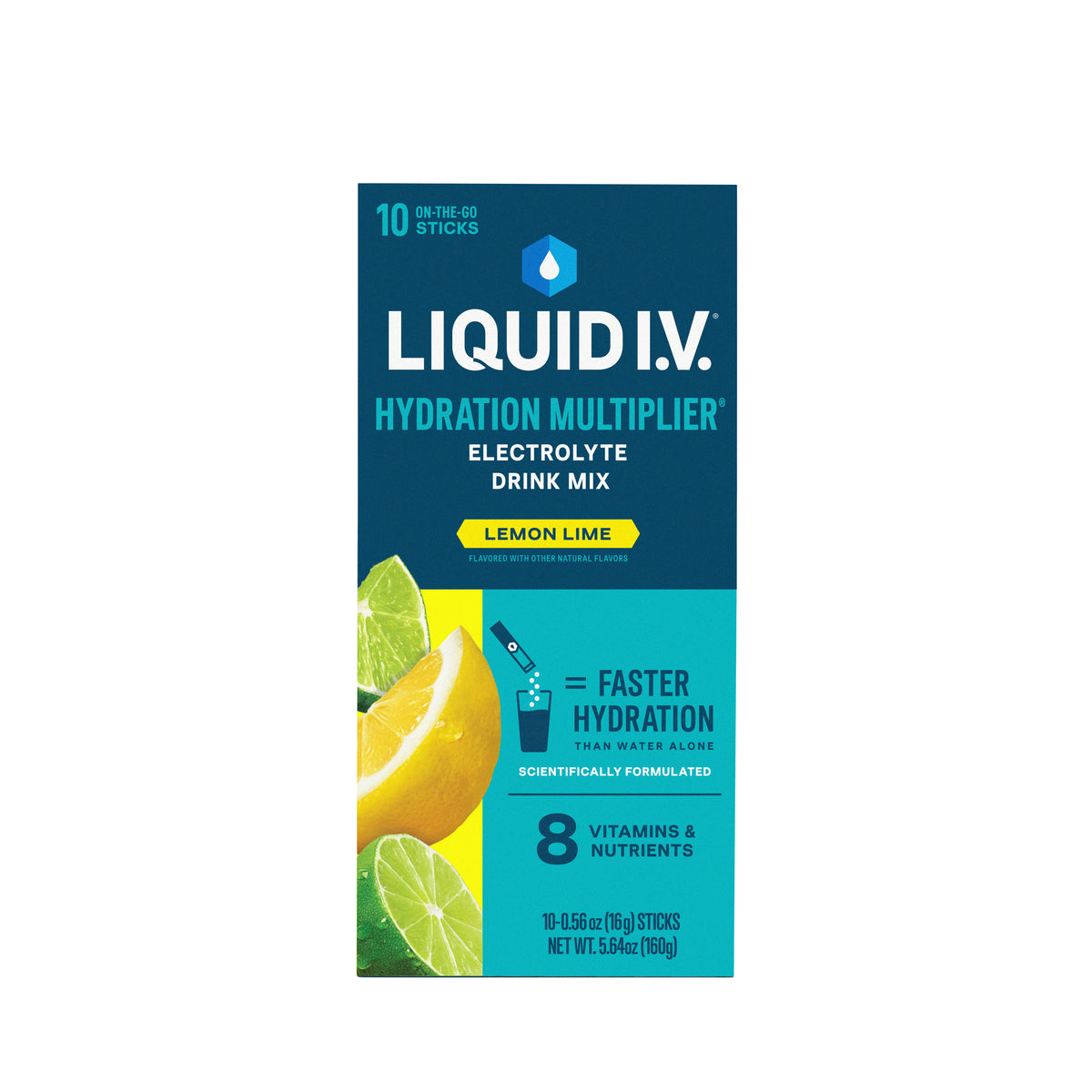 Liquid I.V. Lemon Lime, 10ct