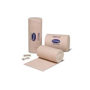 Deluxe Double Length Orthopedic Grade Elastic Bandage with Clips 6" x 11 yds