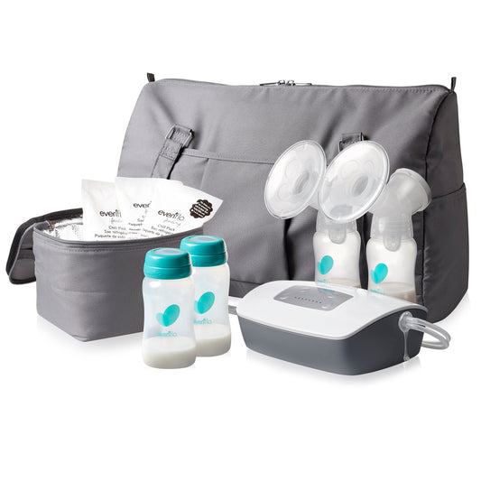 Evenflo Deluxe Advanced Double Electric Breast Pump, Retail Packaging