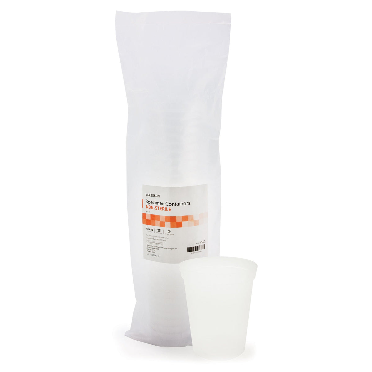 McKesson Specimen Container, 192 mL, BX/1