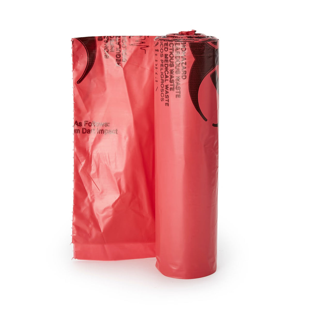 McKesson Biohazard Waste Bag, 40 – 45 gallon Capacity, 40 x 46 Inch, CS/100