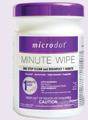 microdot® Minute Wipe ,160 Count Canister, CN/1