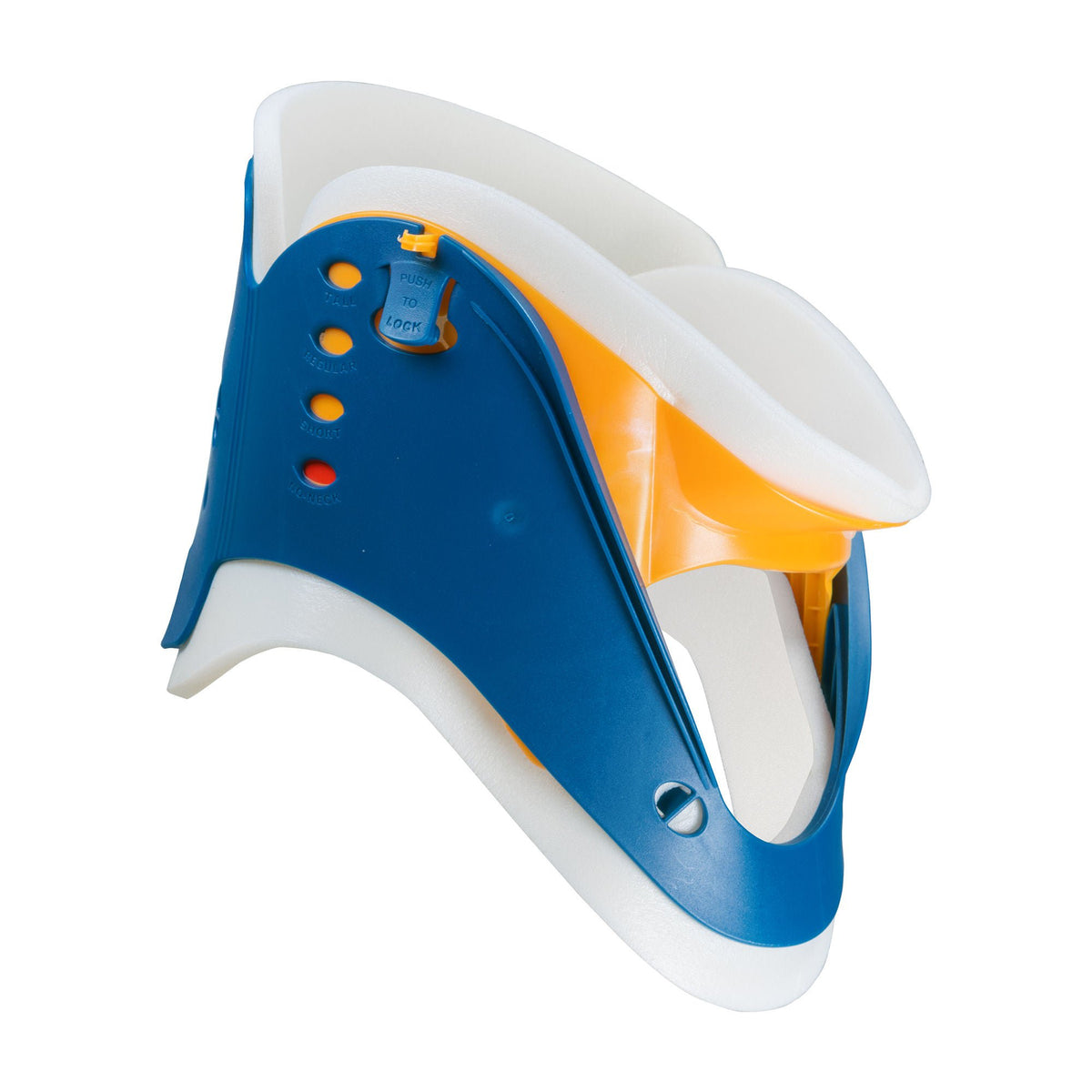 McKesson Rigid Cervical Collar, One-Piece / Trachea Opening, One Size Fits Most, BG/1