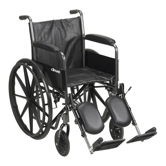 McKesson Wheelchair, 18 Inch Seat Width