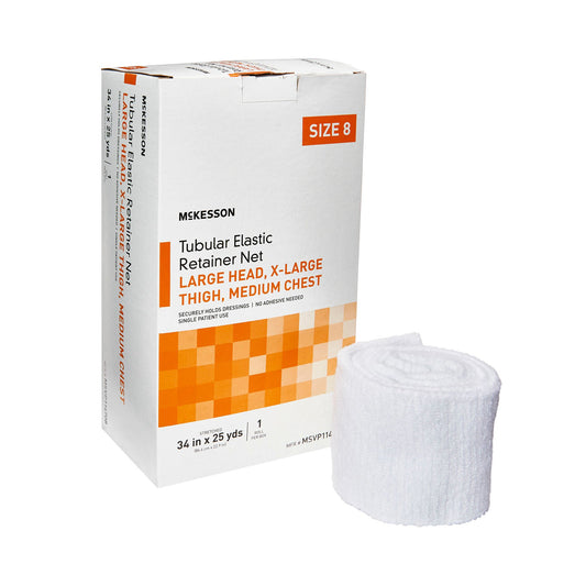 McKesson Tubular Bandage, Size 8, 25 Yard, CS/10