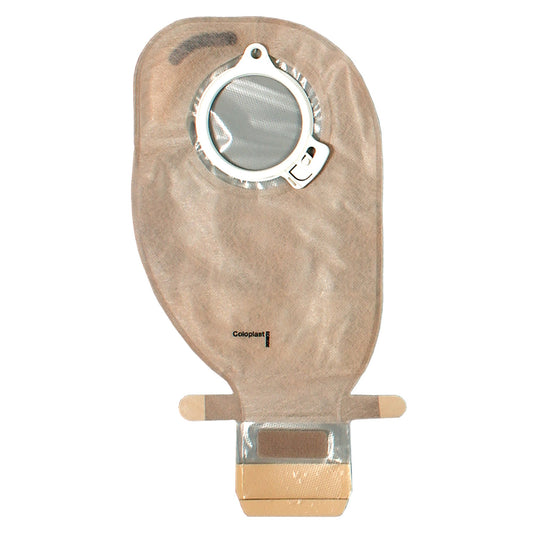 POUCH, OSTOMY DRN 2PC TRANSP LG (10/BX)