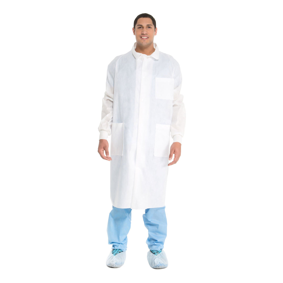 Halyard Universal Precautions Lab Coat, Large, EA/1