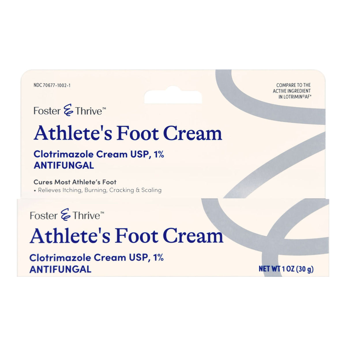 Foster & Thrive™ 1% Clotrimazole Athlete's Foot Cream, EA/1