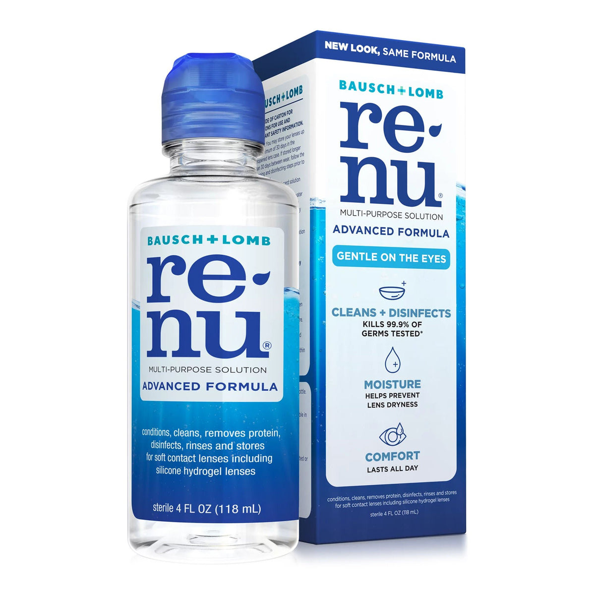 Bausch + Lomb Renu Advanced Formula Multi-Purpose Solution, EA/1
