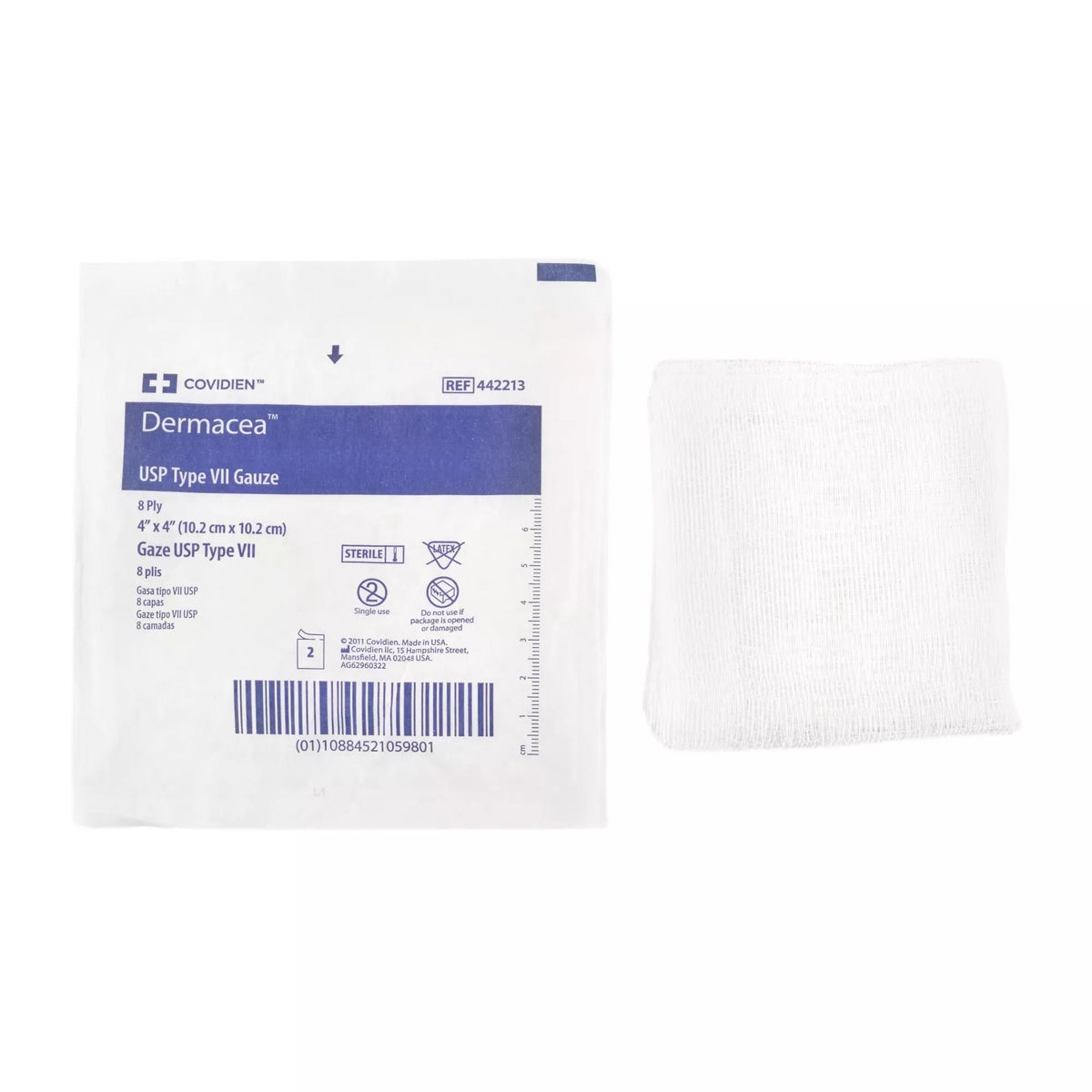 Dermacea™ Sterile Gauze Sponge, 4 x 4 Inch, BX/25