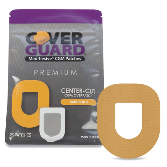 OVERPATCH, CVRGRD F/OMNIPODS5 TAN (25/CT 150CT/CS), CT/1