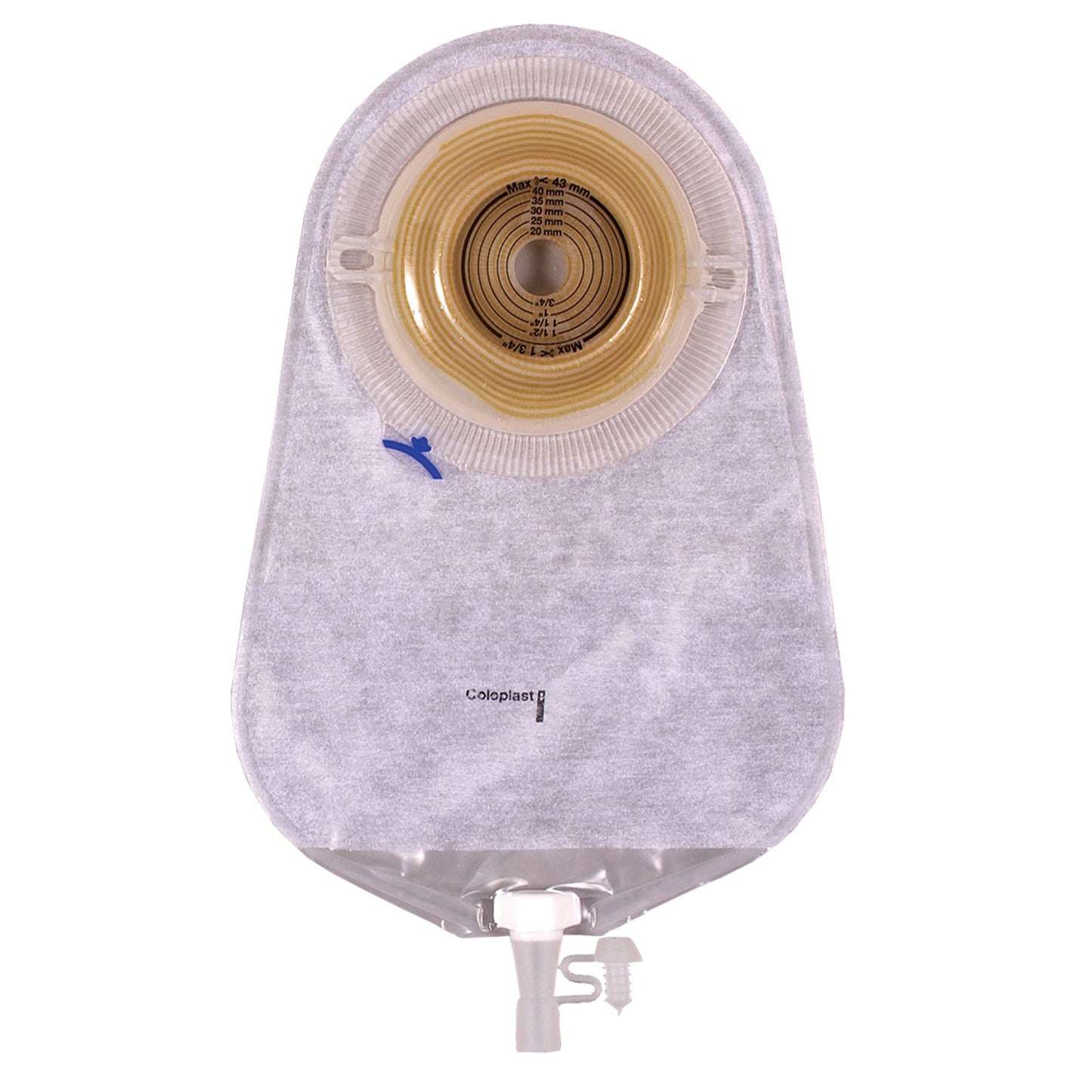 POUCH, ASSURA XTRA UROSTOMY CNVX TRANSP 375ML (10/BX)