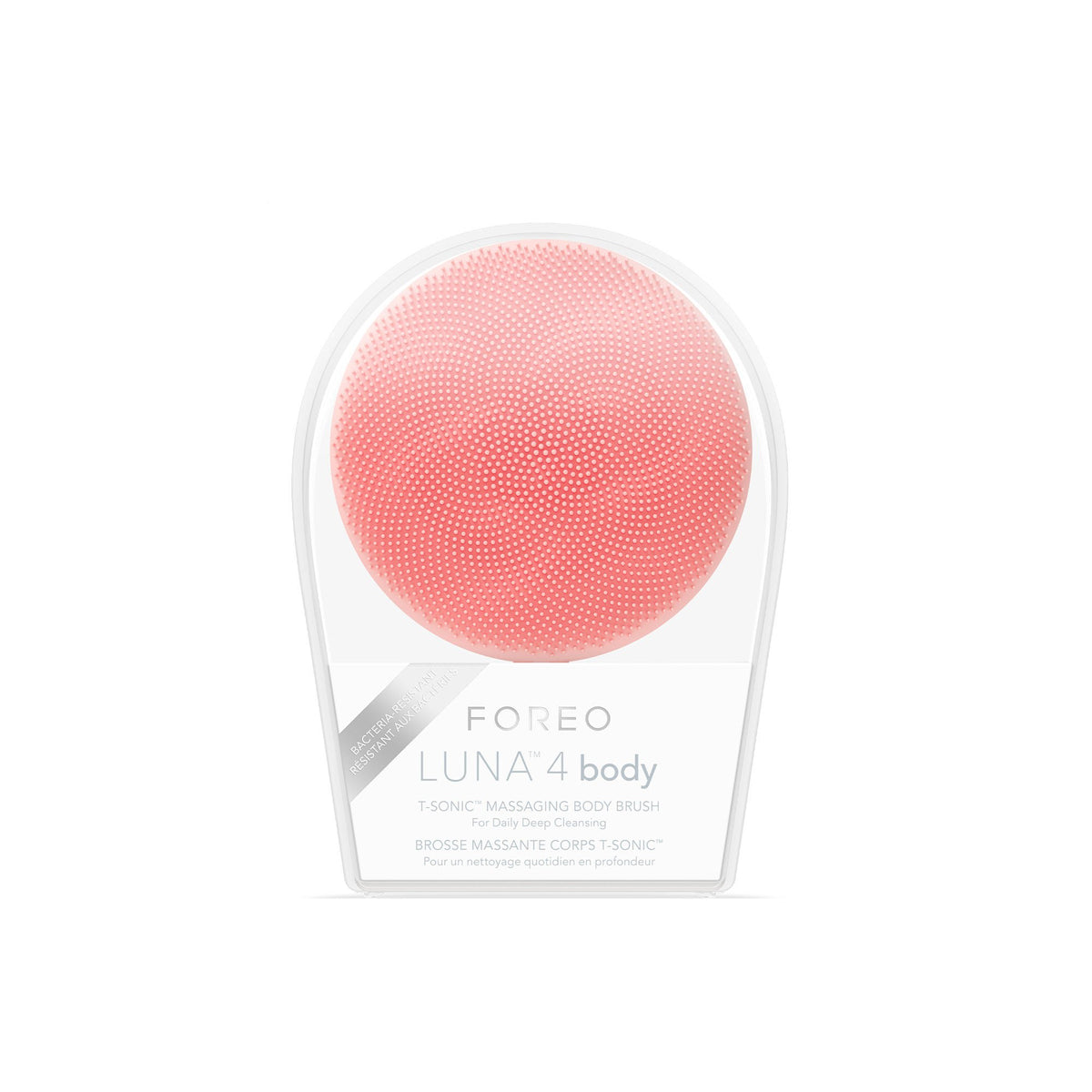 LUNA™ 4 body Massaging Body Brush, Perfect Peach