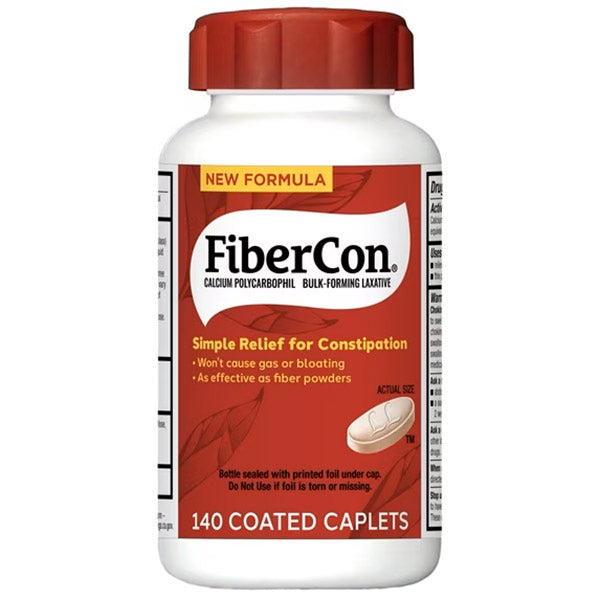 FiberCon Caplets, 140 ct, EA/1