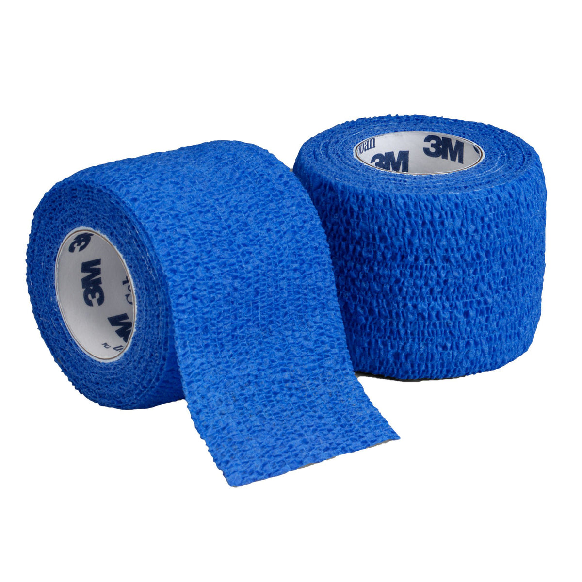 3M™ Coban™ Self-adherent Closure Cohesive Bandage, 3 Inch x 5 Yard, Blue, CS/24