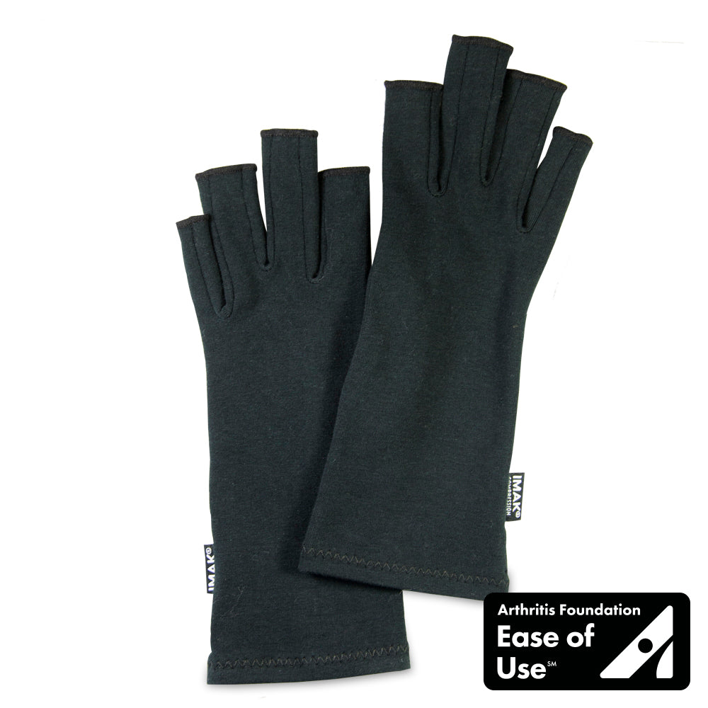 IMAK Compression Arthritis Gloves - Black, Large