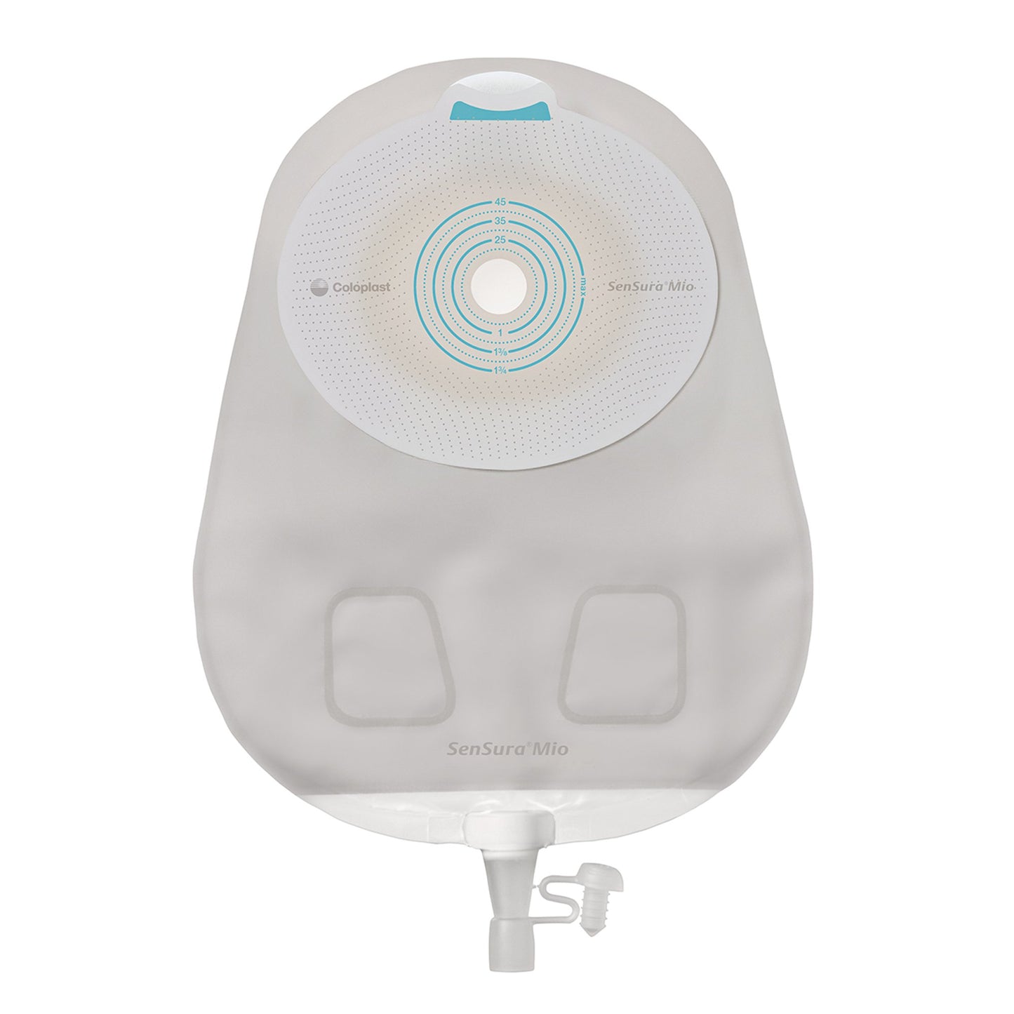 POUCH, URO SENSURA MIO STD WEAR MAXI CLR (10/BX)