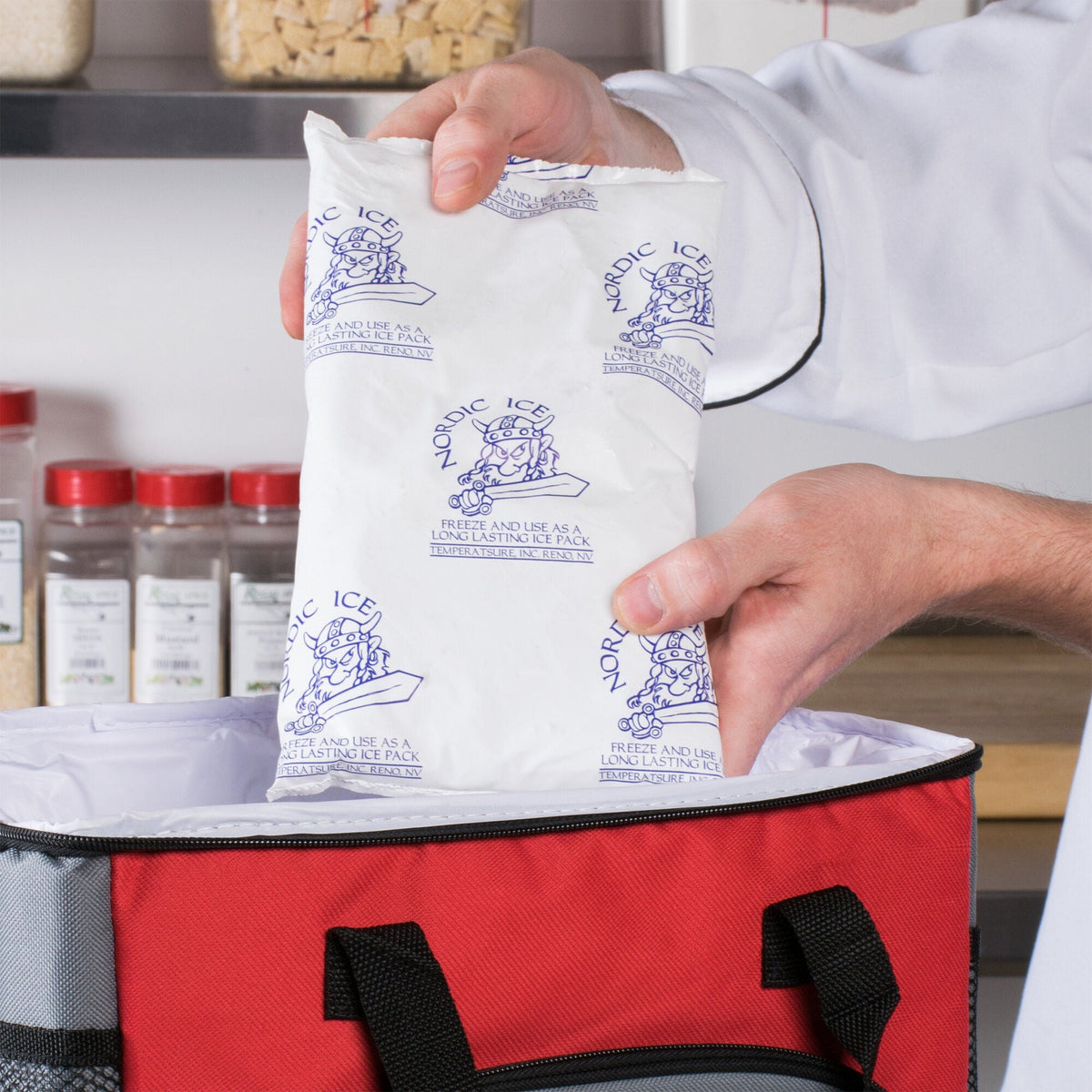 Refrigerant Gel Pack Nordic Ice® For Safe Transport of Food, Pharmaceuticals and Medical Products
