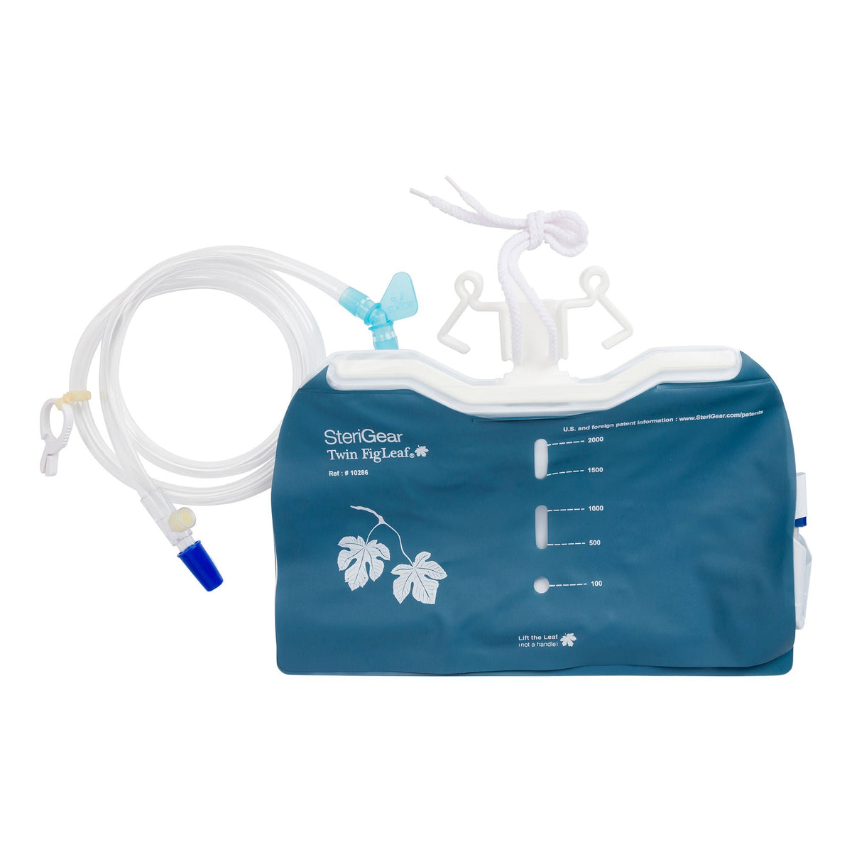 BAG, CATHETER W/PRIVACY COVERSF/LOW HT BEDS 2000ML (20/BX), EA/1