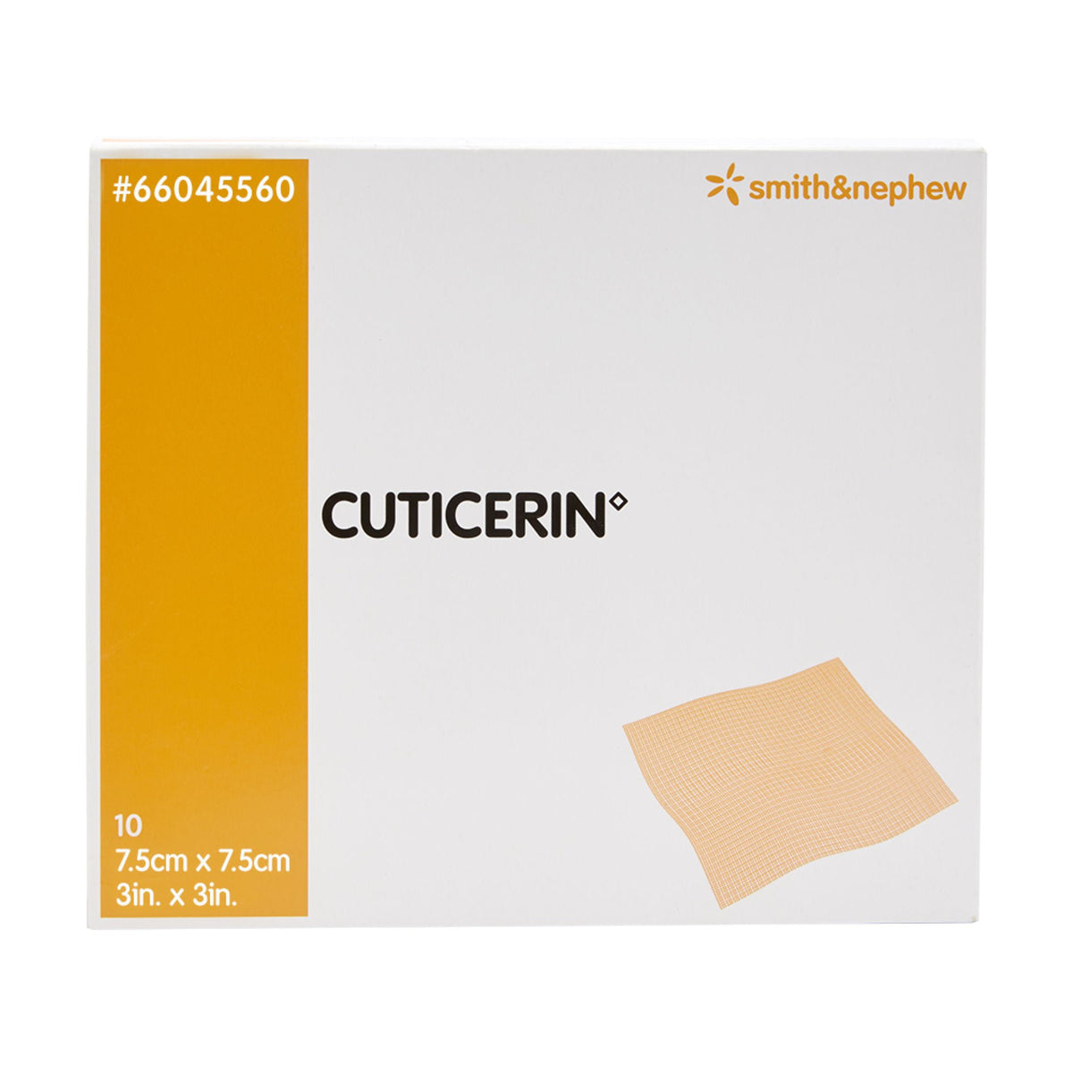 Cuticerin Oil Emulsion Impregnated Dressing, 3 x 3 Inch, BX/50