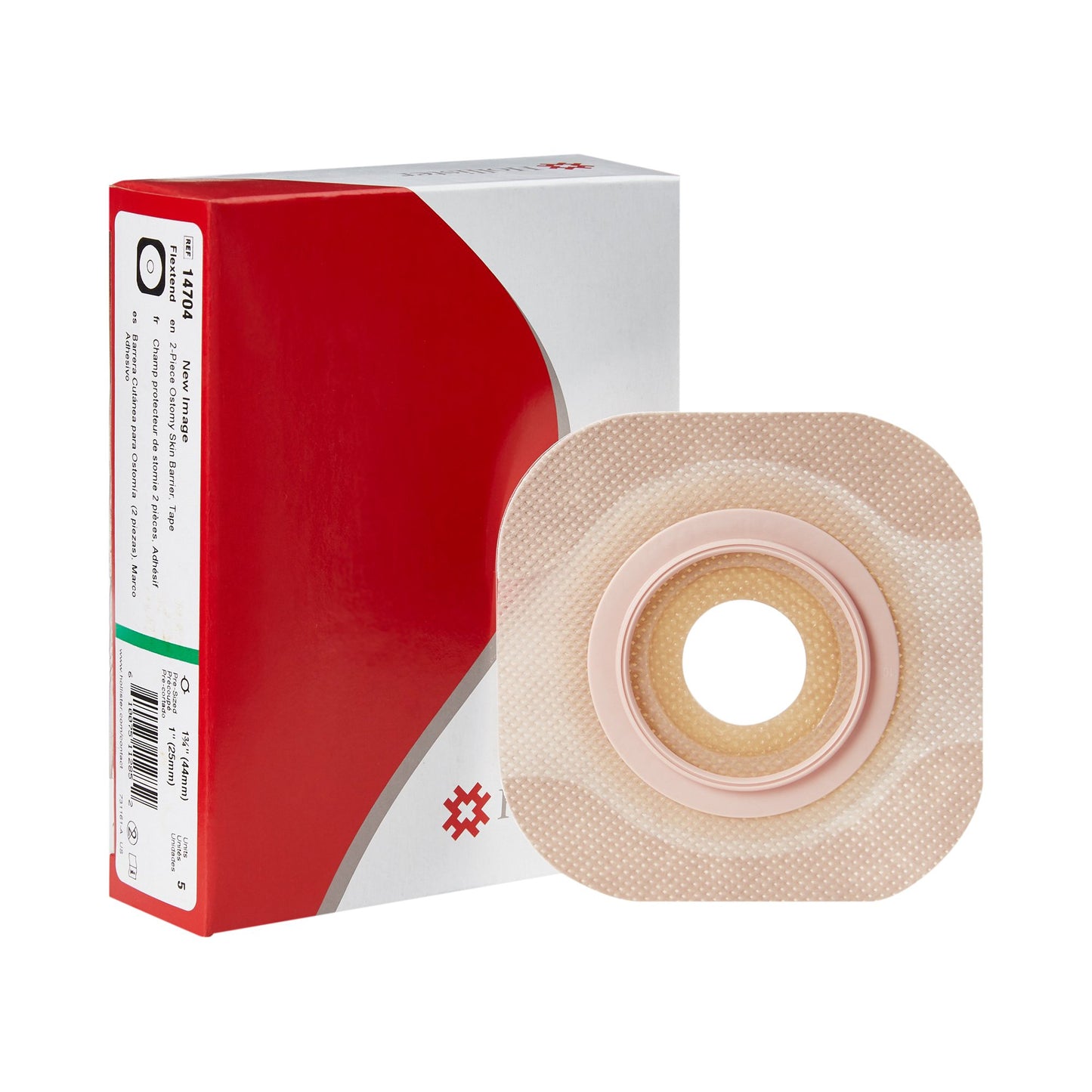 FLANGE, FLAT W/TAPE 25MM (5/BX)